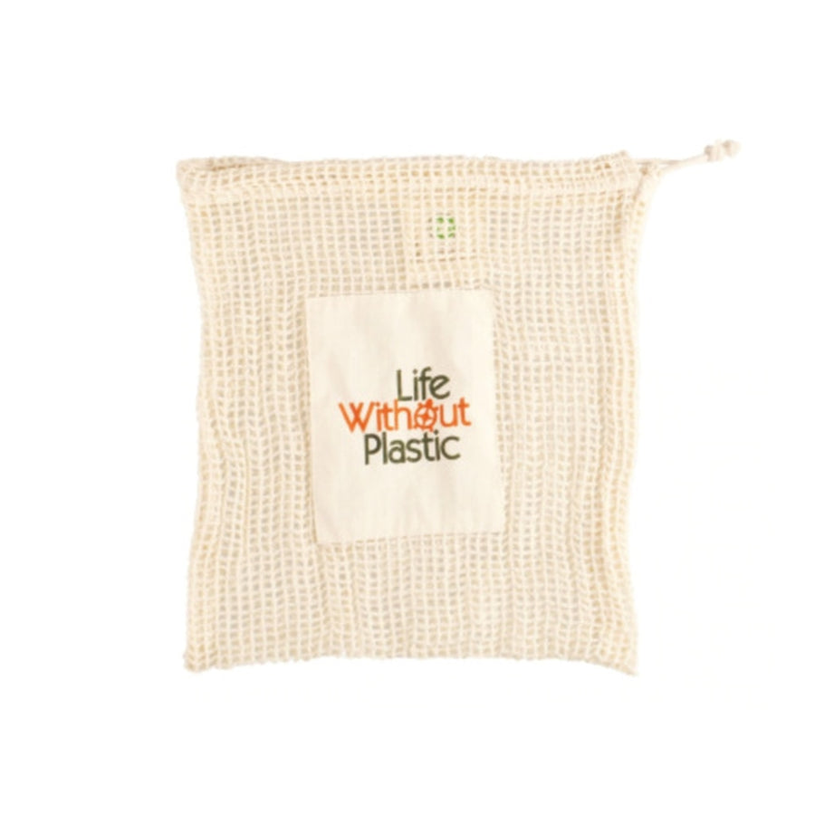 Organic Cotton Mesh Plastic-Free Produce Bag - Medium